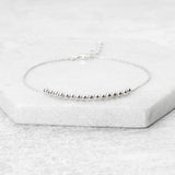 Sterling Silver Happy 16th Bead For Every Year Chain Bracelet