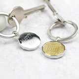 1955 70th Birthday Personalised Threepence Keyring