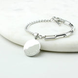 Personalised 1975 50th Birthday Halfpenny Bracelet