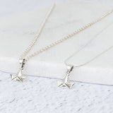 Silver 1st Anniversary Paper Boat Necklace