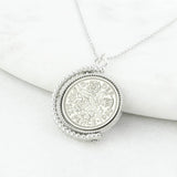 Sixpence 60th Birthday Spinner Necklace