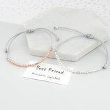 Best Friend Morse Code Bracelet