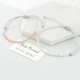 Best Friend Morse Code Bracelet