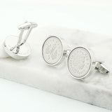 18th or 21st  Birthday Five Pence Cufflinks