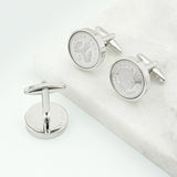 18th or 21st  Birthday Five Pence Cufflinks