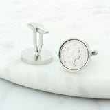 Personalised 1995 30th Birthday Five Pence 5p Cufflinks