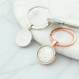 Personalised 16th Birthday Five Pence 5p Keyring