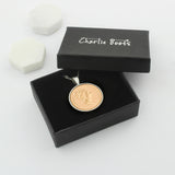 Personalised 30th 1995  Birthday One Pence Necklace
