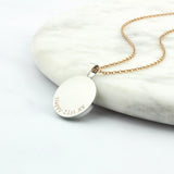 Personalised 18th Or 21st One Pence Necklace
