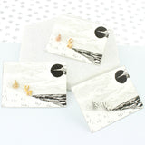 Reindeer And Christmas Tree Earrings