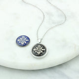 Personalised 1965 60th Enamelled Sixpence Necklace