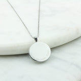 Personalised 1965 60th Enamelled Sixpence Necklace
