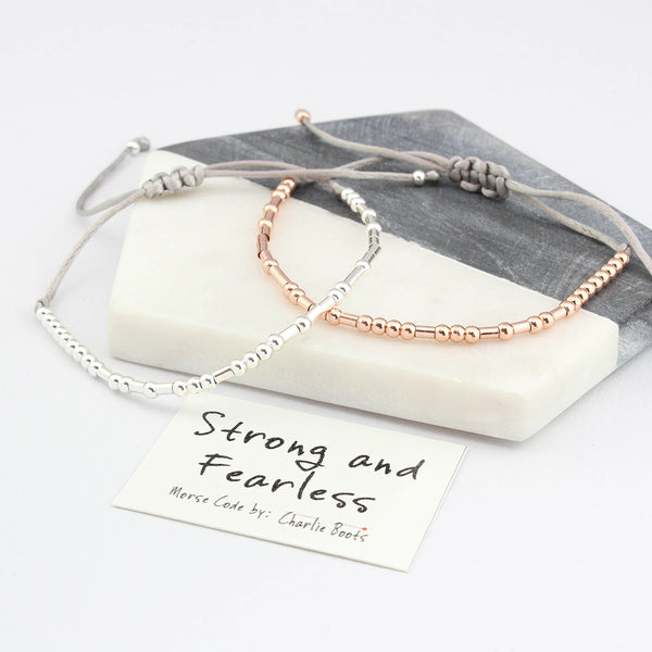 Sterling silver fearless on sale necklace