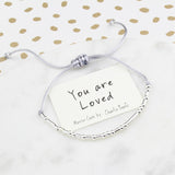 You Are Loved Morse Code Bracelet