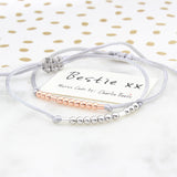 Bestie Morse Code Bracelet