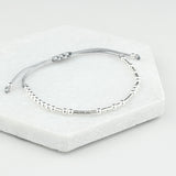 Warrior Goddess Morse Code Bracelet