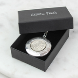 1928 to 1967 Lucky Sixpence Vintage Locket Keyring