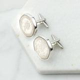 Personalised 21st Birthday Twenty Pence Coin Cufflinks
