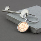 1945 80th Birthday Personalised Farthing Keyring