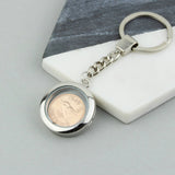 1955 70th Or 1945 80th Birthday Farthing Locket Keyring