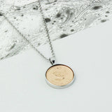 Personalised 1955 70th Birthday Farthing Necklace