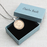 1945 80th Personalised Farthing Necklace