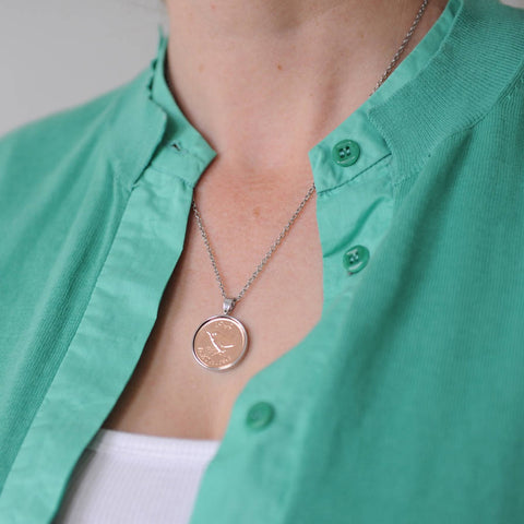 1945 80th Personalised Farthing Necklace