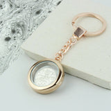 1965 60th Birthday Sixpence Locket Keyring