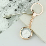 1965 60th Birthday Sixpence Locket Keyring