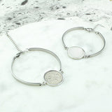 1965 60th Birthday Sixpence Cuff Chain Bracelet