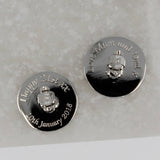 18th or 21st  Birthday Five Pence Cufflinks