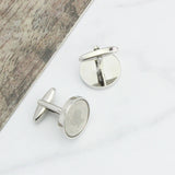 Personalised 21st Or 18th Birthday Five Pence Cufflinks