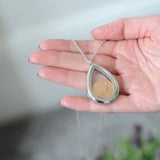 70th/80th Birthday Silver Farthing Locket Necklace