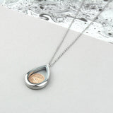 70th/80th Birthday Silver Farthing Locket Necklace