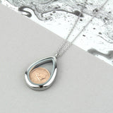 70th/80th Birthday Silver Farthing Locket Necklace
