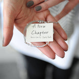 'A New Chapter' Morse Code Bracelet