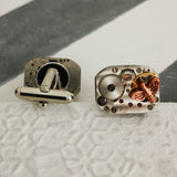 Recycled Bee Watch Movement Cufflinks