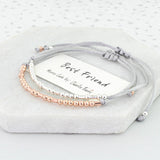 Best Friend Morse Code Bracelet