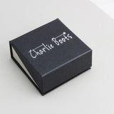 Black Lava Stone Cufflinks