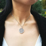 Dates 1928 To 1967 Sixpence Spinner Necklace