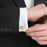 Personalised Any date 1971-1983 Halfpenny Cufflinks.