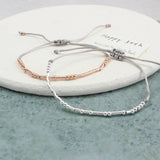 'Happy 30th Birthday' Morse Code Bracelet