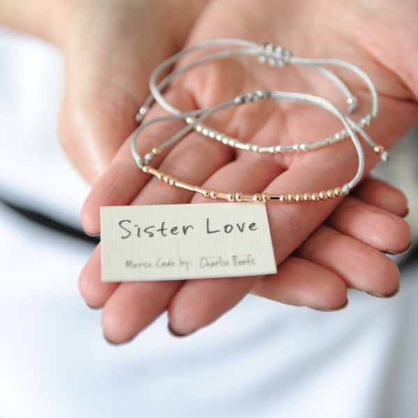 Sterling silver sale sister bracelets