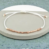 Morse Code 'Thankyou' Bracelet