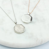 Personalised 18th / 21st Birthday Twenty Pence Necklace