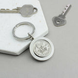 Personalised 1965 60th Birthday Shilling Keyring