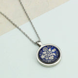 Personalised 1965 60th Enamelled Sixpence Necklace