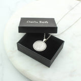 Personalised Any Date Five Pence Necklace