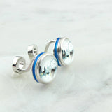 Personalised London City Watercolour Cufflinks