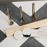 Personalised Golf Marker And Tee Set